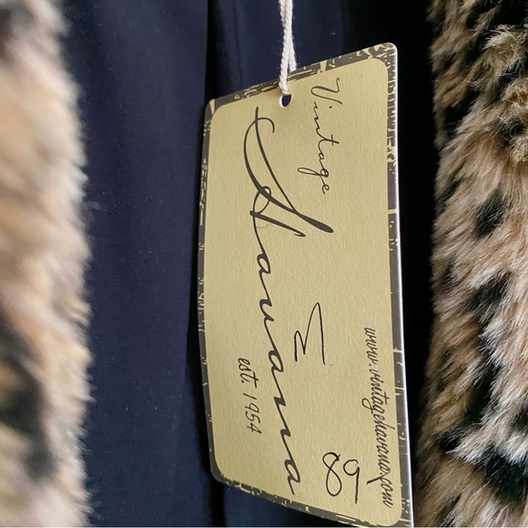 Leopard Print Faux Fur Jacket NWT - Picture 12 of 15